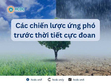 Các chiến lược ứng phó trước thời tiết cực đoan